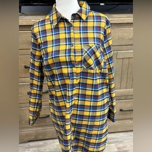 NWT Hashtag‎ In Trend Women's Plaid Shacket Size Large MSRP $60